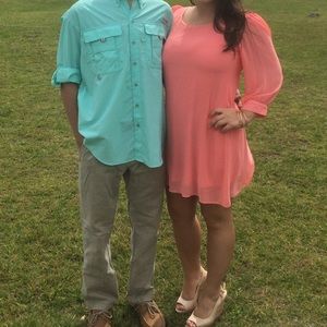 Short Blue Summer Dress